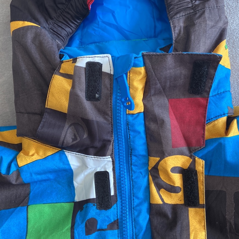 Quicksilver youth size 12 snowboarding winter jacket - Picture 5 of 12